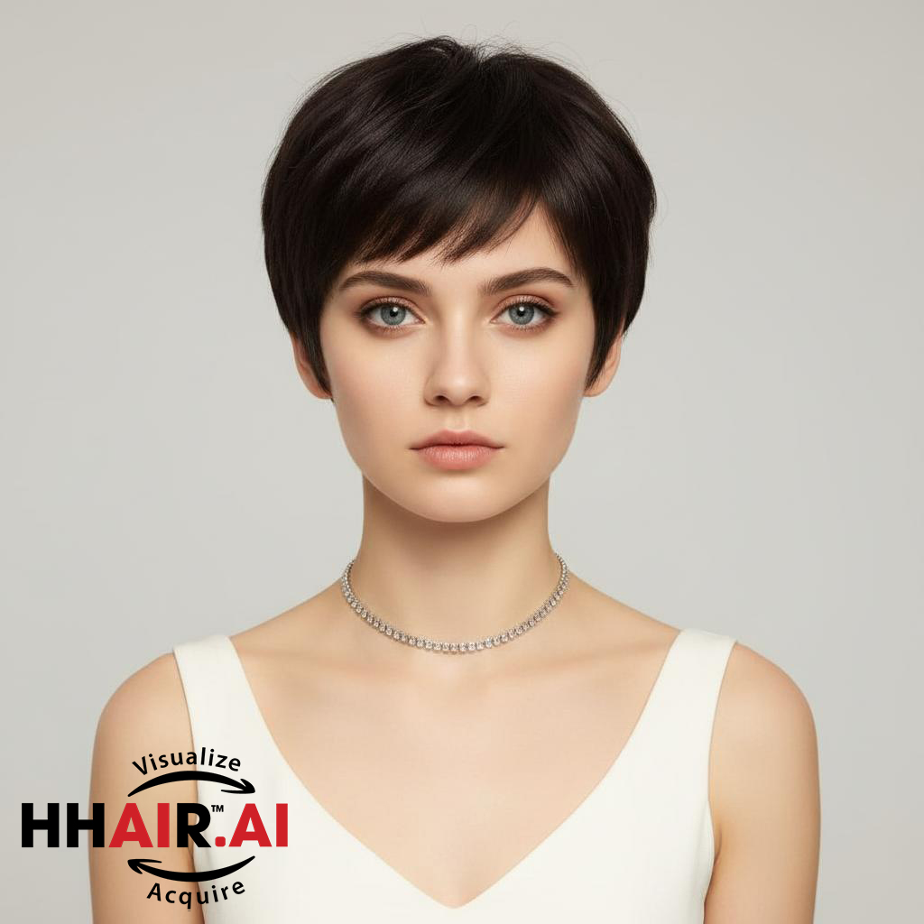 Women’s Full Wig – Bob Style, Human Hair, Ultra-Thin Skin