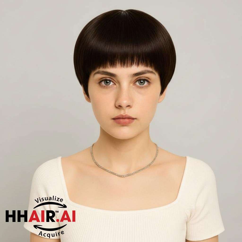 Women’s Full Wig – Short Pixie Style, Full Lace, Human Hair