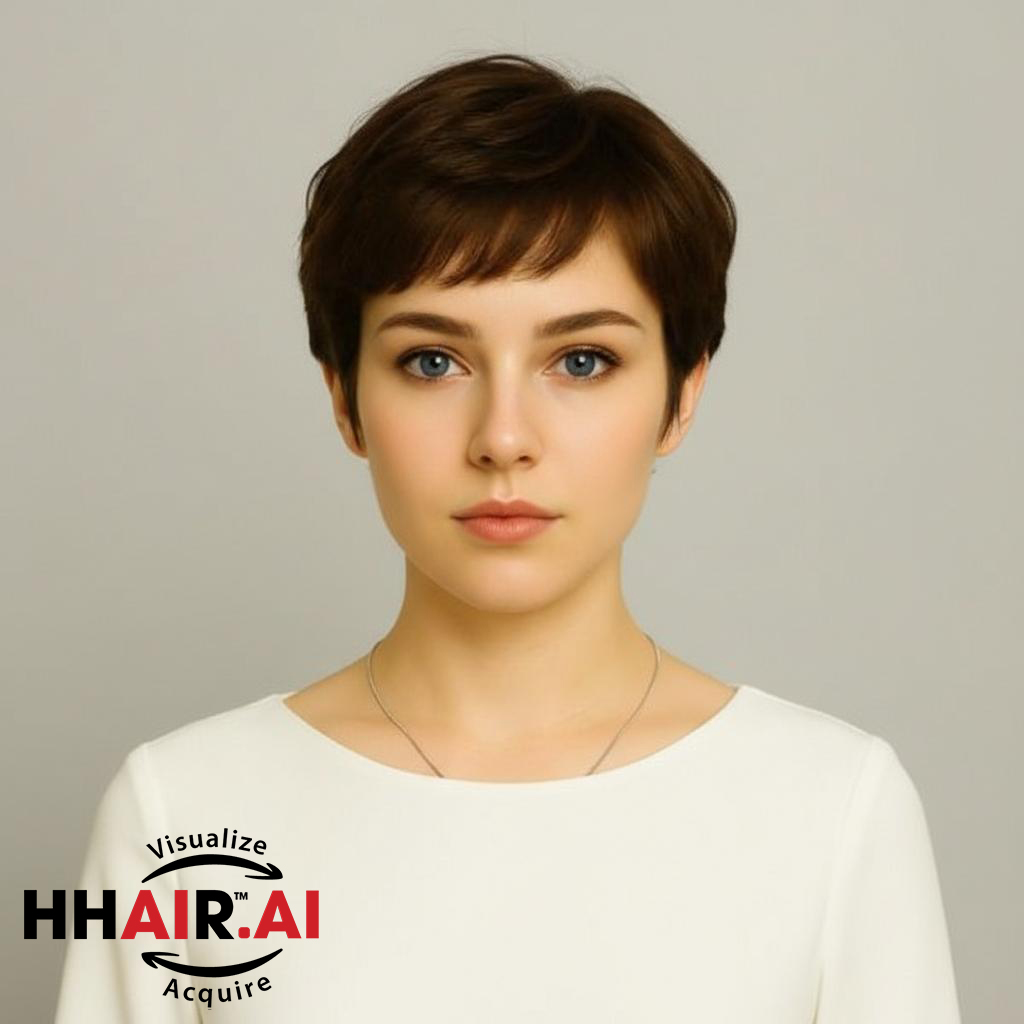 Women’s Full Wig – Custom-Styled Pixie Cut (Made to Order)