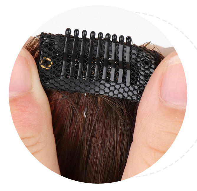 Pair of 100% Real Hair Side Bangs [ 20cm - 25cm ]