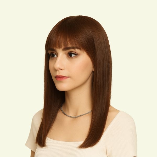 Clip-In Hairpiece – Volumizing Side Clip-In, Human Hair, Length 30–45cm